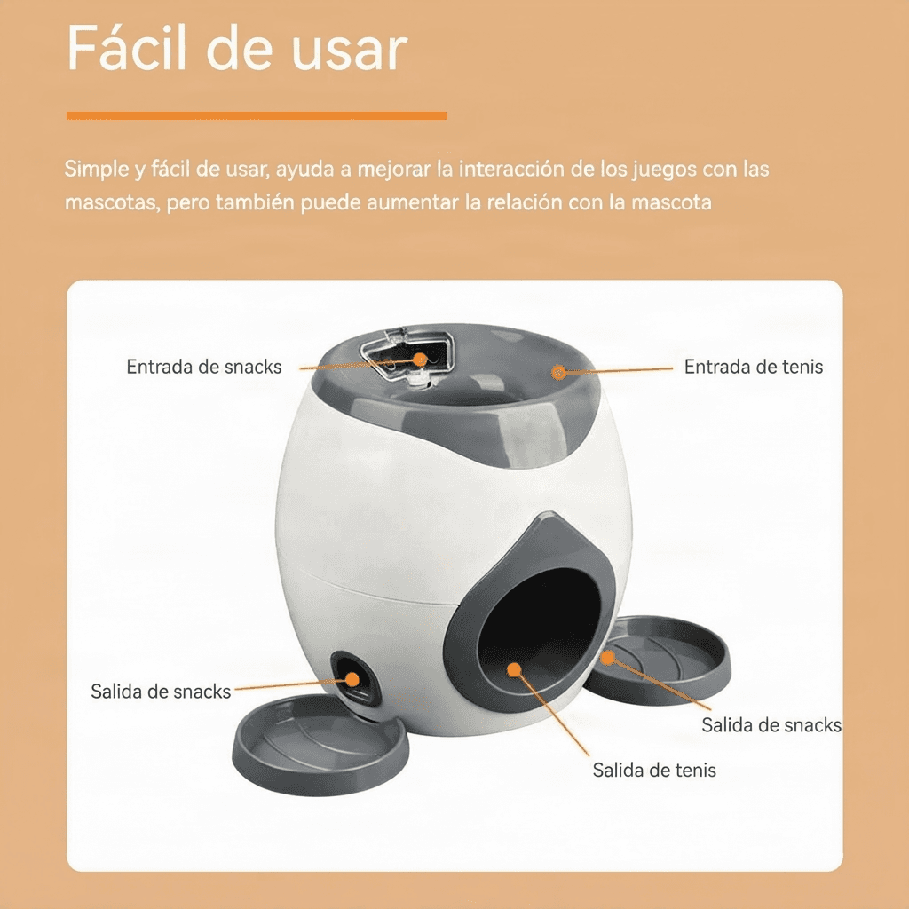 Lanzador Automático de Pelotas para Perros - PAWTIS